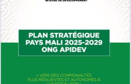 Plan stratégique Pays Mali 2025 - 2029