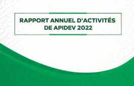 Rapport annuel d'activités de APIDEV_2022